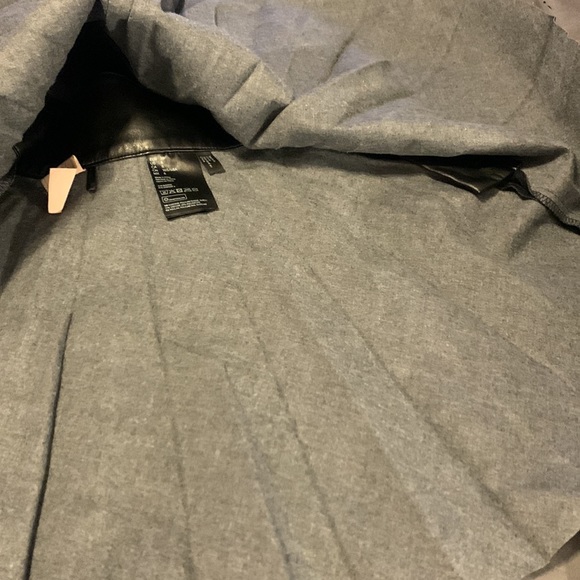 LEATHER LOOK MINI SKIRT - Picture 4 of 4